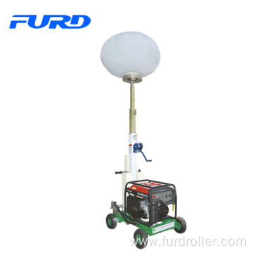 3kw gasoline generator balloon light tower for night construction